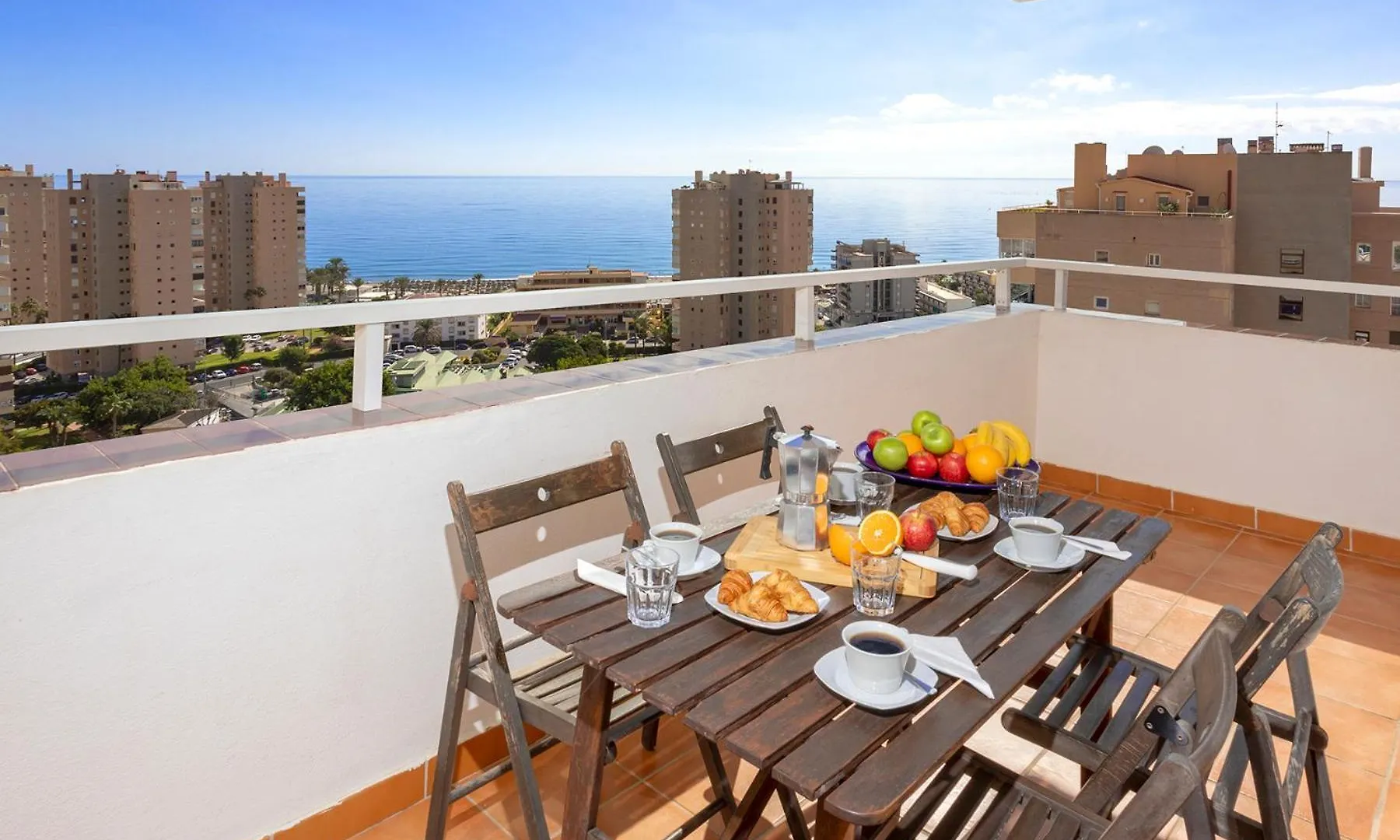 Апартаменты Playamar Flat In The Beach With Pool, Tennis And Paddle Court, Gardens Торремолинос