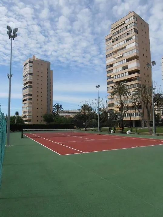 Playamar Flat In The Beach With Pool, Tennis And Paddle Court, Gardens Торремолинос 0*,  Испания